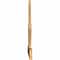 Ekena Millwork Saratoga Timber Gable Bracket, Western Red Cedar, 72"W x 36"H x 1 1/2"D x 5 1/2"F, 12/12 Pitch GBW072X36X0206SAR00SWR - alternate 5